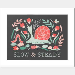 Slow & Steady Posters and Art